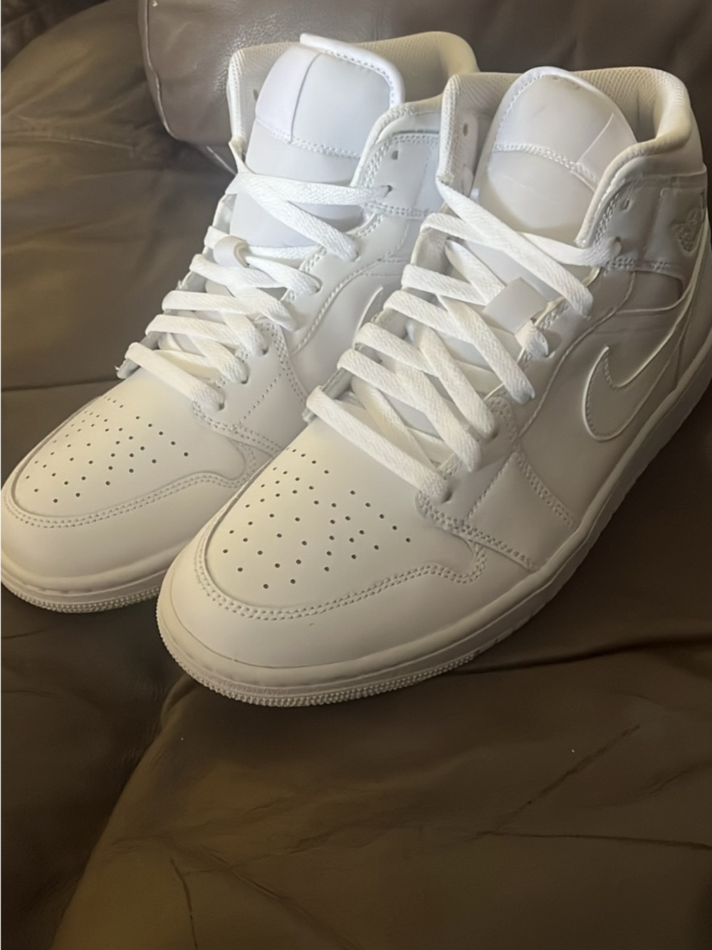 Jordan Men's White High-Top Sneakers